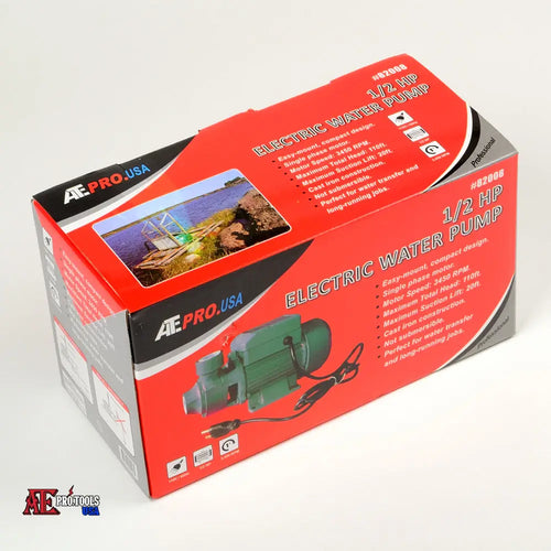 1/2 H.P Electric Water Pump