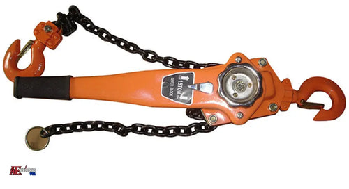 1-1/2 Ton Lever Hoist 5ft Lift