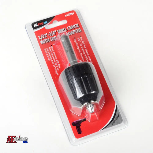 1/32’’- 3/8’’ Drill Chuck w/ SDS Plus Adapter