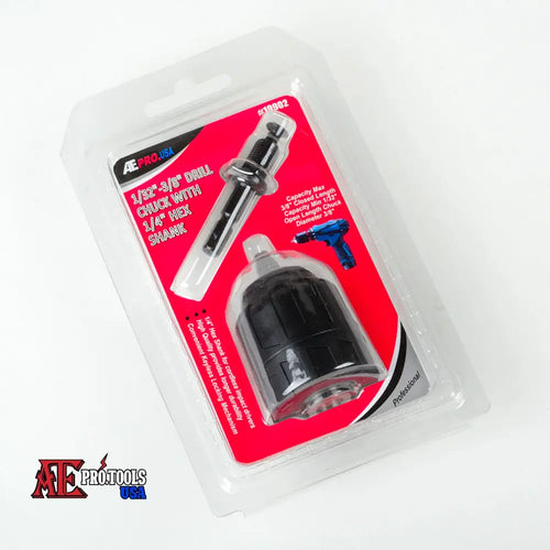 1/32’’ - 3/8’’ Drill Chuck With 1/4’’ Hex Shank