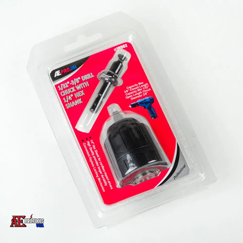 1/32’’ - 3/8’’ Drill Chuck With 1/4’’ Hex Shank