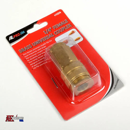1/4’’ Solid Brass Female Universal Quick Coupler