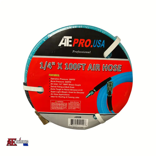 1/4’’ x 100FT HIGH PRESSURE AIR HOSE - BLUE