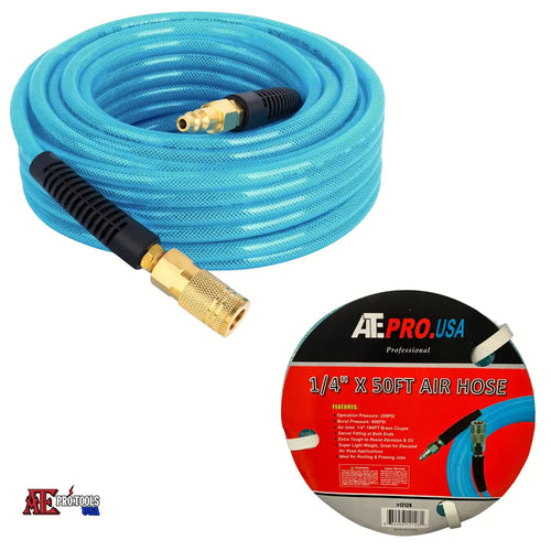 1/4’’ x 50FT HIGH PRESSURE AIR HOSE - BLUE