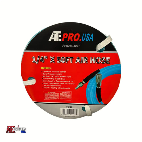 1/4’’ x 50FT HIGH PRESSURE AIR HOSE - BLUE