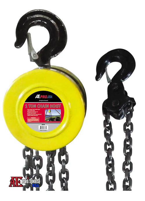 1 Ton Chain Hoist 10ft Lift