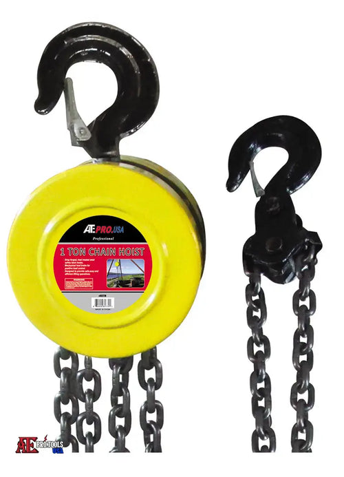 1 Ton Chain Hoist 10ft Lift