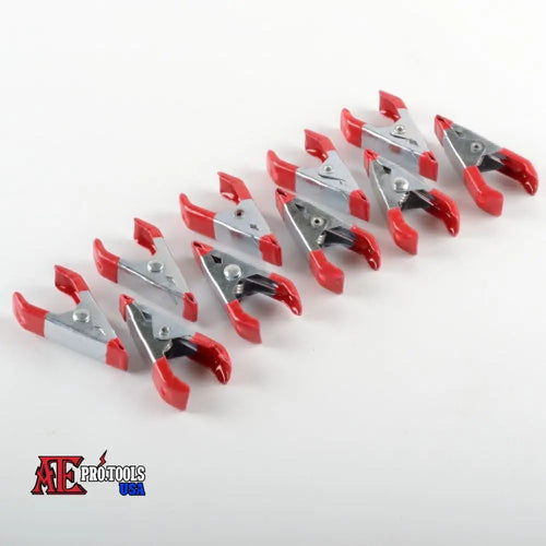 10 pc 2’’ Spring Metal Clamp Set