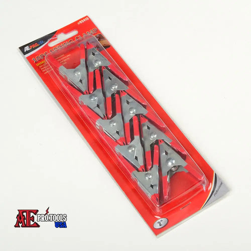 10 pc 2’’ Spring Metal Clamp Set