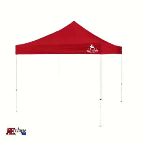 10’ X 10’ Canopy Fold Up Red / Wheel Hd Carrying Bag