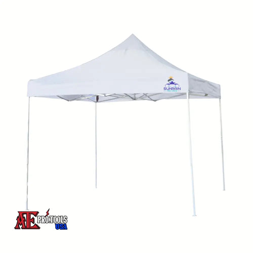 10’ x 10’ Fold Up Canopy White/ Wheel HD Carrying Bag