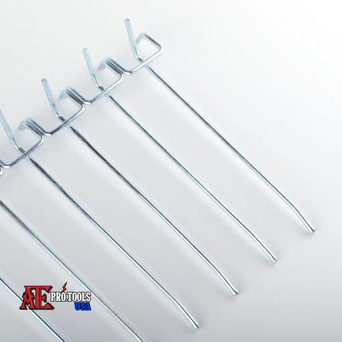 100 pc 6’’ x 1/8’’ Pegboard Hook