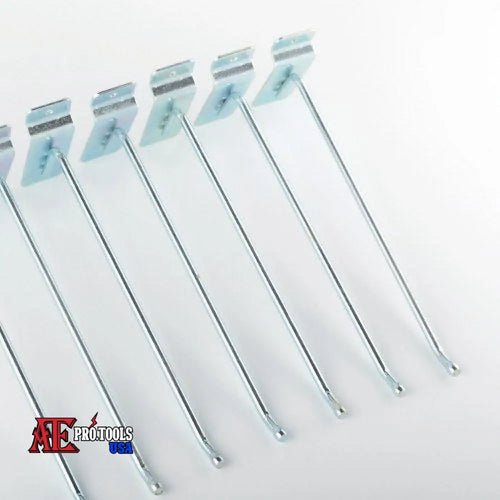 100 pc 8’’ x 1/4’’ Slatwall Hooks