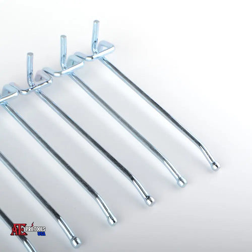 100 pc 6’’ x 1/4’’ Pegboard Hook