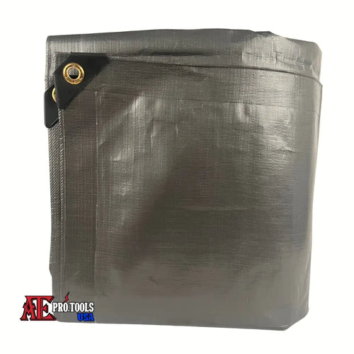 10ft x 16ft Ultra Heavy Duty Silver Poly Tarp