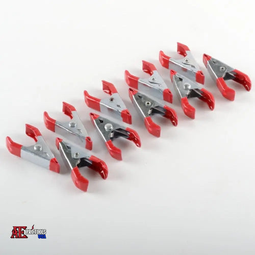 10 pc 2’’ Spring Metal Clamp Set