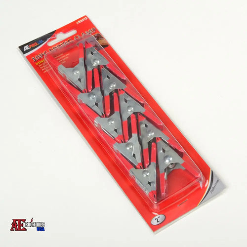 10 pc 2’’ Spring Metal Clamp Set