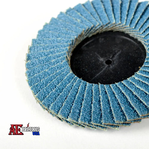 10pc 3’’ Zirconia Flap Disc Roll & Lock (80-Grit)