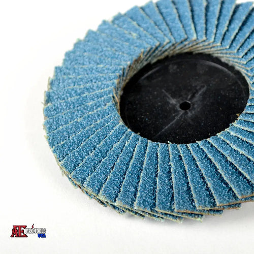 10pc 3’’ Zirconia Flap Disc Roll & Lock (80-Grit)