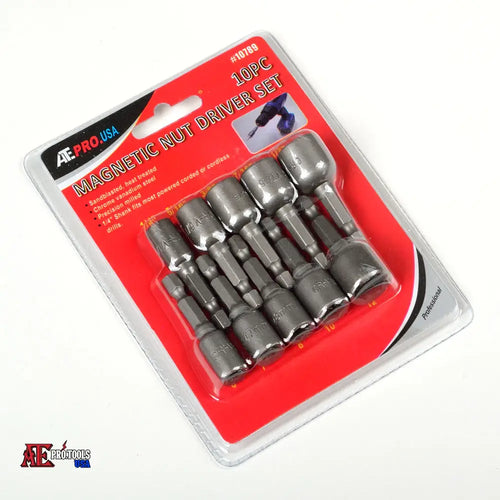 10pc Magnetic Nut Driver Set