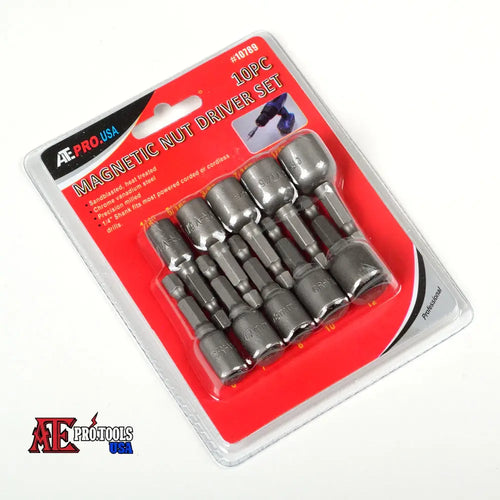 10pc Magnetic Nut Driver Set