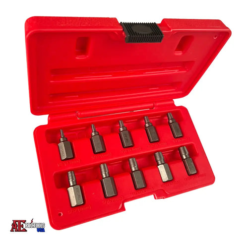 10pc Screw Extractor Multi Spline 1/8’’ To 13/32’’
