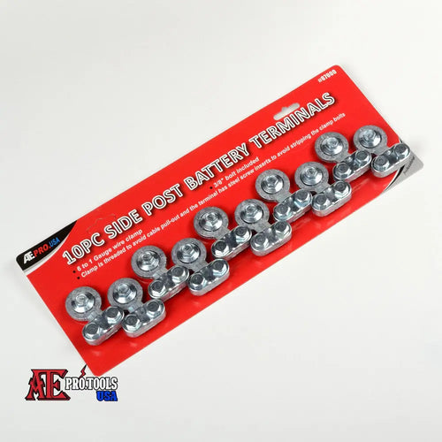 10pc Side Post Battery Terminal Set