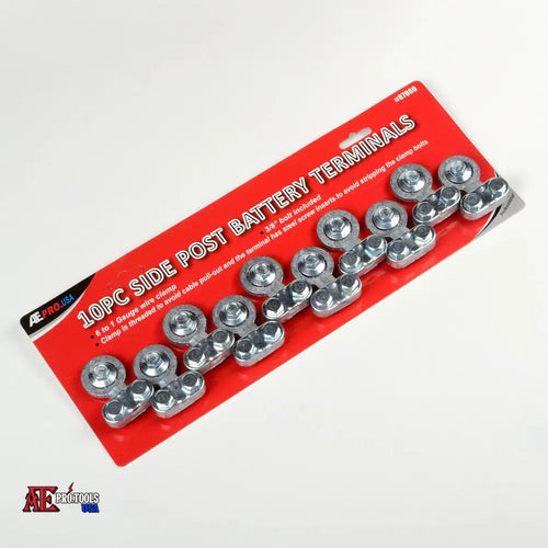 10pc Side Post Battery Terminal Set