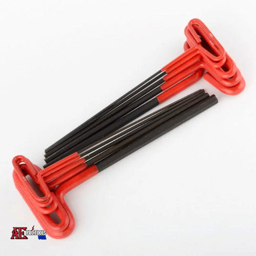 10 pc T-Handle Hex Key Wrench Set (SAE)