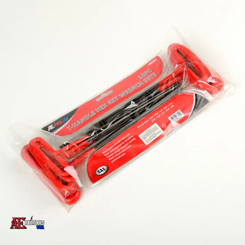 10 pc T-Handle Hex Key Wrench Set (SAE)