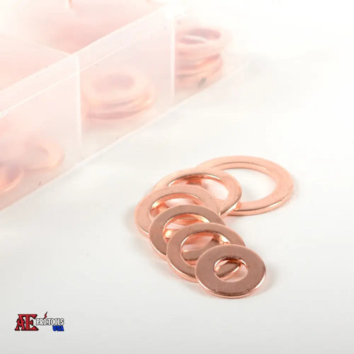 110 pc Copper Washer Assortment