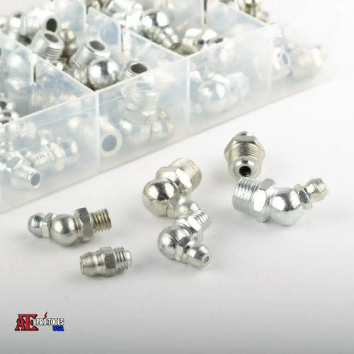 110 pc Hydraulic Grease Fitting Kit