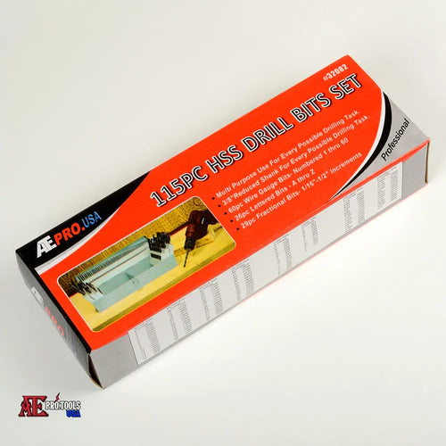 115 pc H.S.S Drill Bit Set